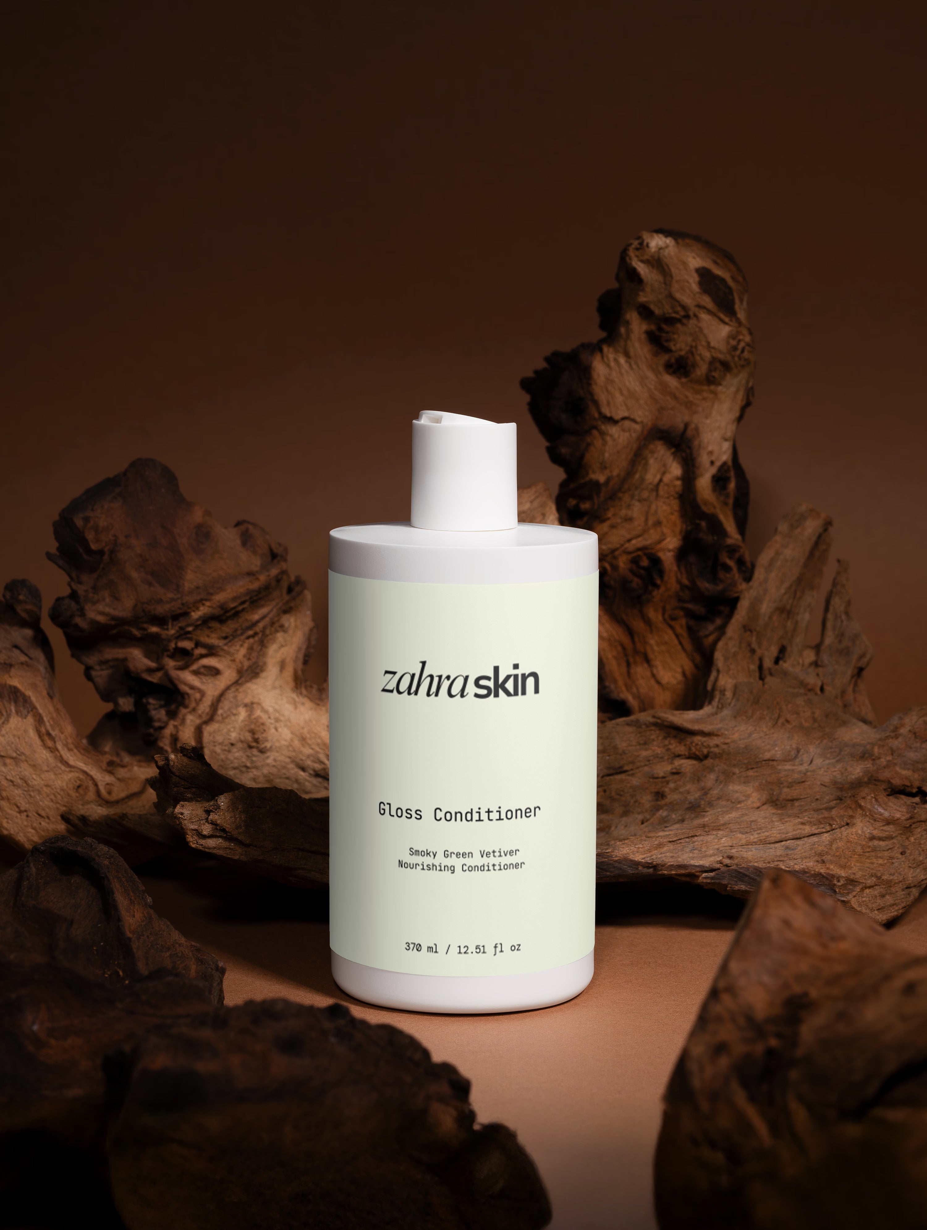Zahra Skin | Gloss Conditioner, Smoky Green Vetiver