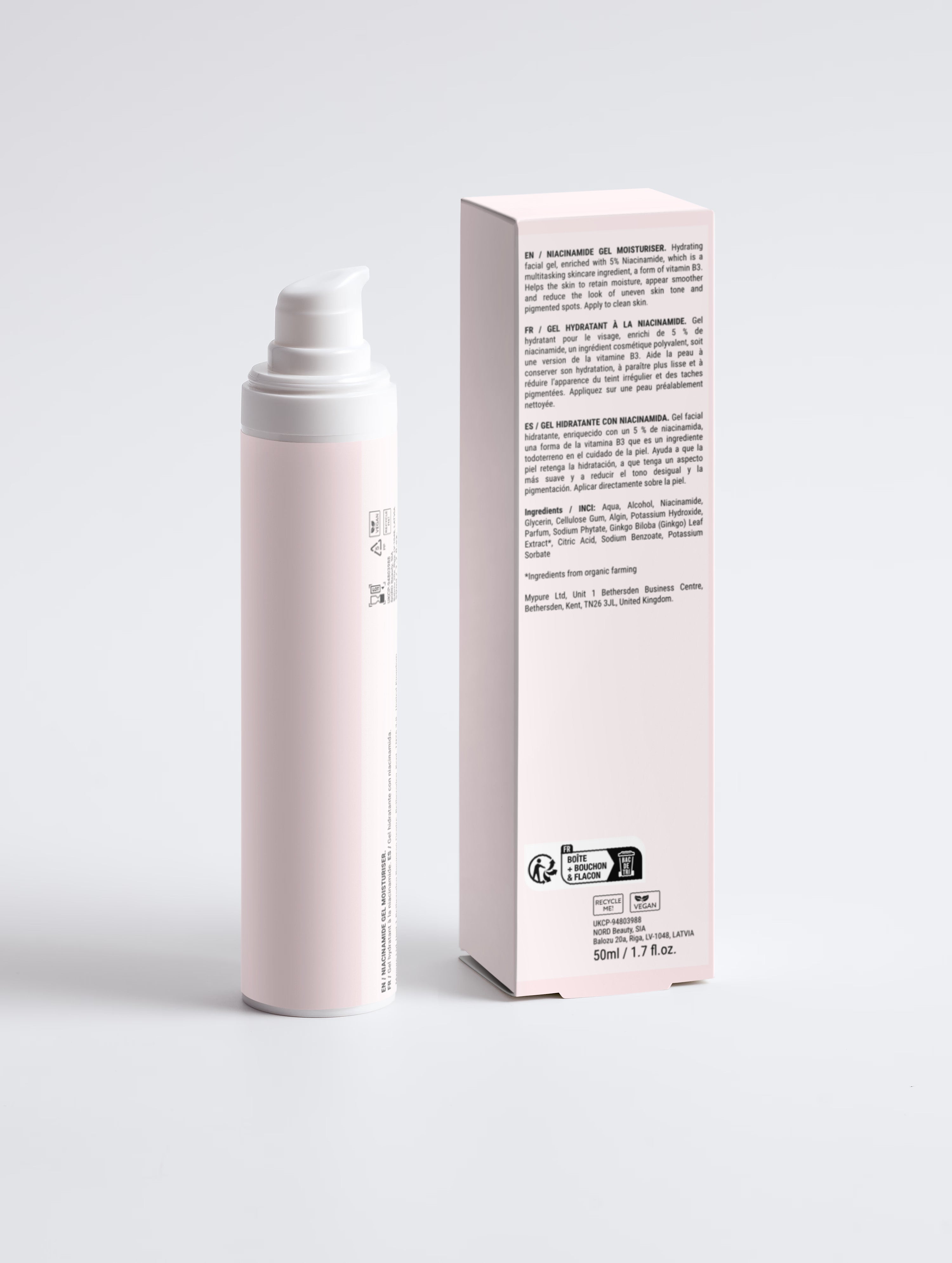 Zahra Skin | Niacinamide Gel Moisturiser