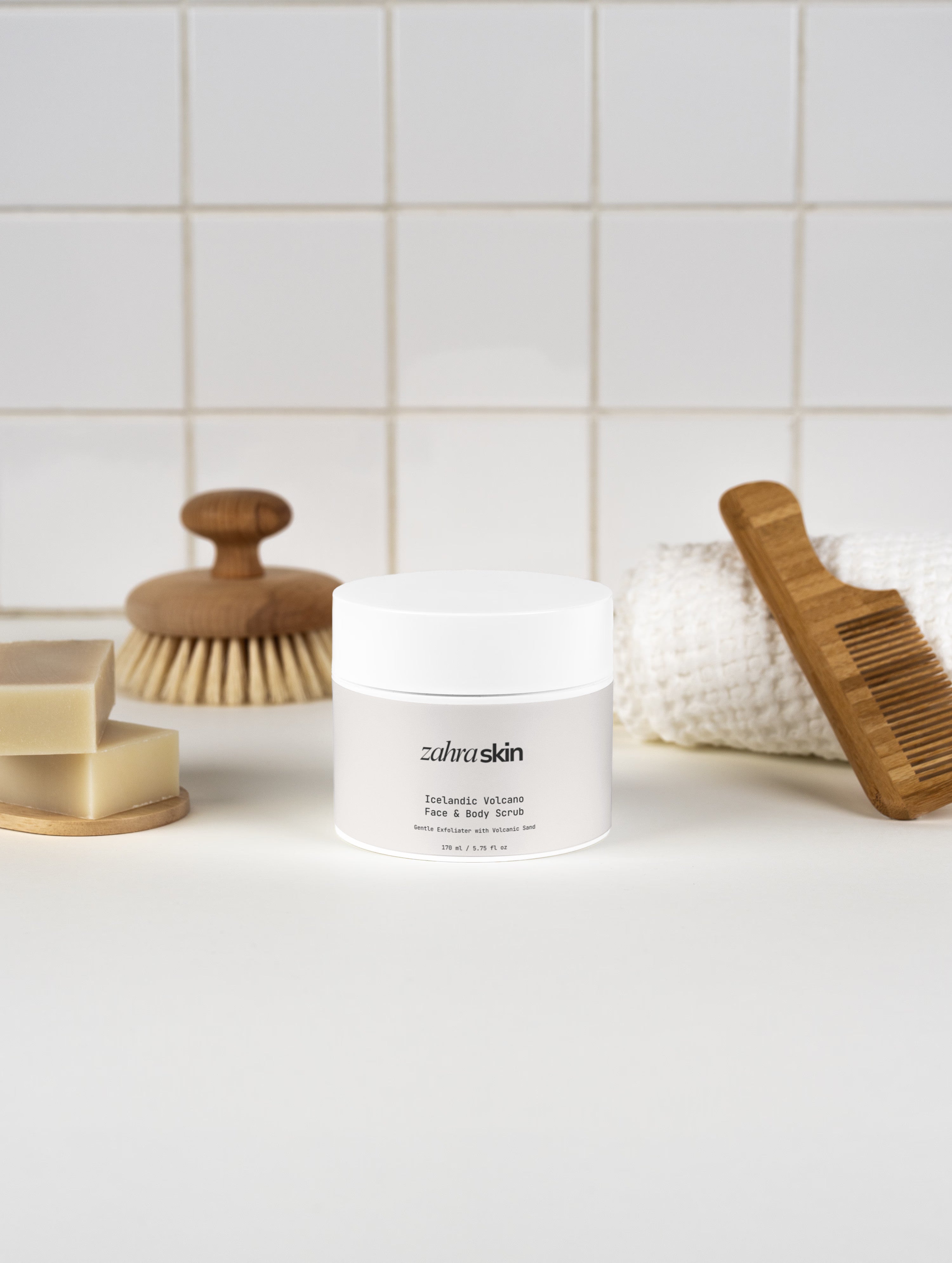 Zahra Skin | Icelandic Volcano Face & Body Scrub